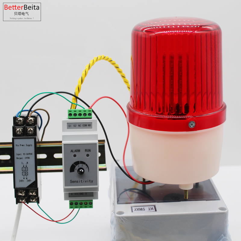 Water Leak Detector Wired - 1 Set Din Air Kebocoran Detector