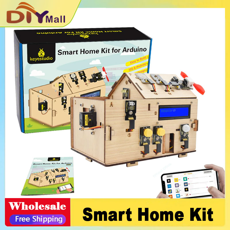Diy Automation Projects - Kit Rumah Pintar IoT Keyestudio dengan