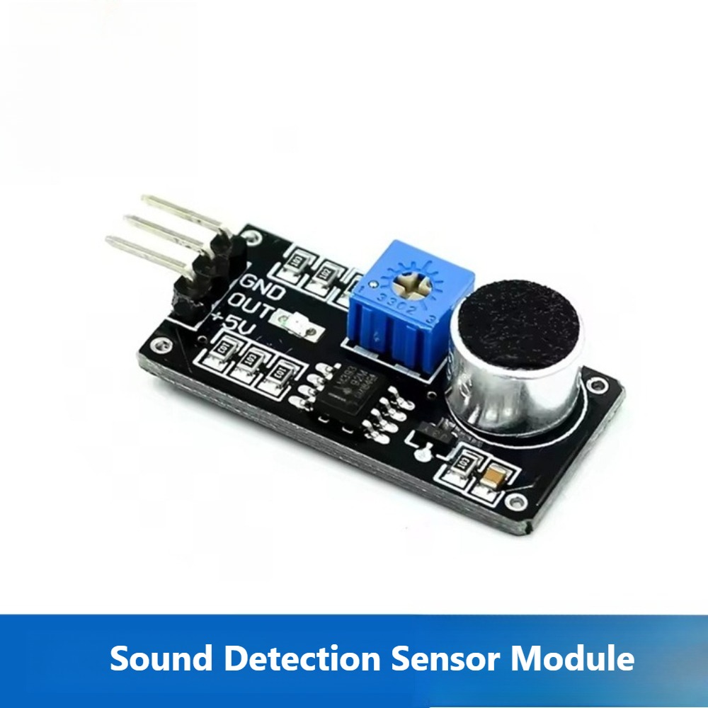 Diy Automation Projects - Modul Sensor Deteksi Suara Mikrofon untuk