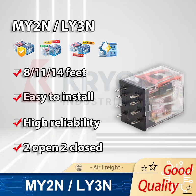 Home Automation Panel Diy - Relay Miniatur MY2N MY4N LY2N untuk