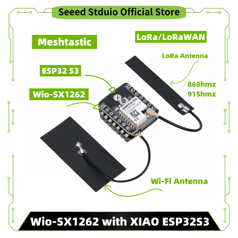 Home Automation Arduino - Modul Lora esp32 s3 Lora Meshtastic