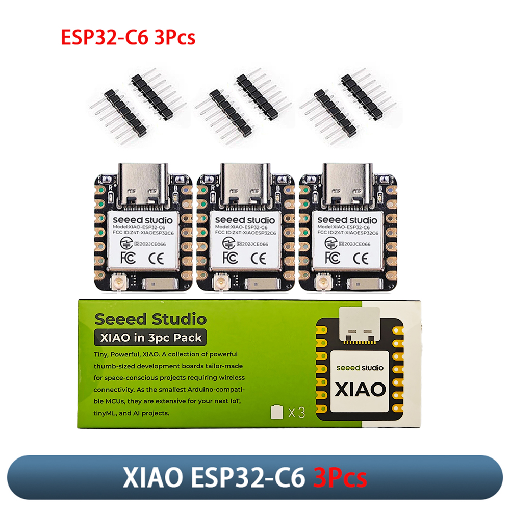 Home Automation Arduino - XIAO ESP32-C6 3 Buah Modul Papan