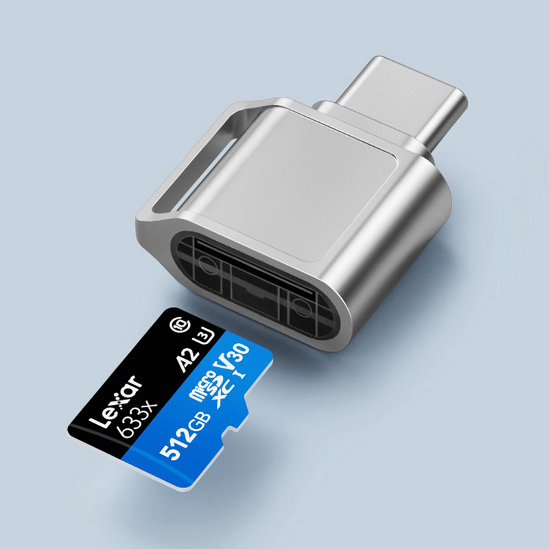 Home Assistant Sd - OTG adaptor USB Tipe C pembaca