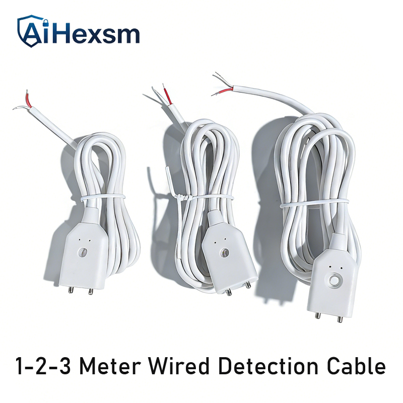 Water Leak Detector Wired - Detektor Kebocoran Air Berkabel 1/2/3 Meter