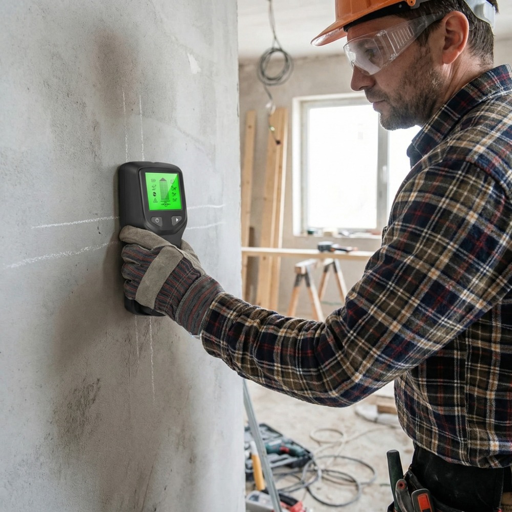 Water Leak Detector Wired - Detektor Stud Digital 5 in 1