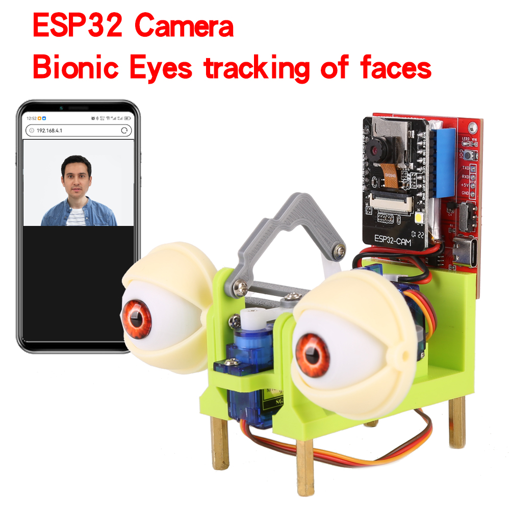 Diy Automation - WatchEye ESP32 kamera bionik pelacakan mata