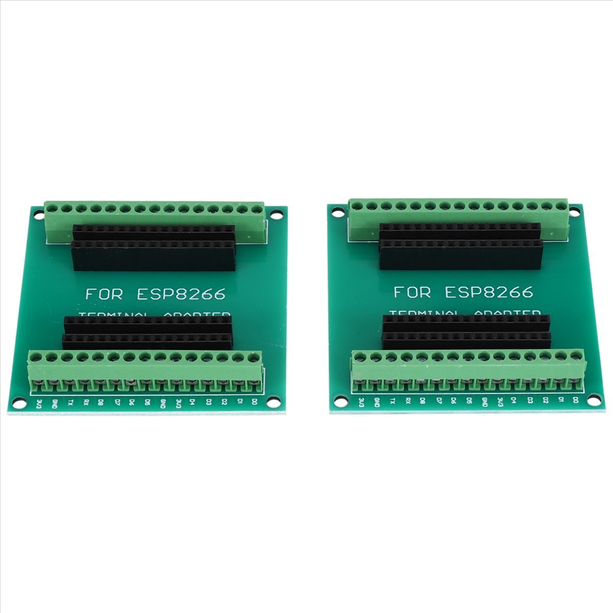 Esp8266 Nodemcu Board - A64I 2 Buah Papan Breakout ESP8266