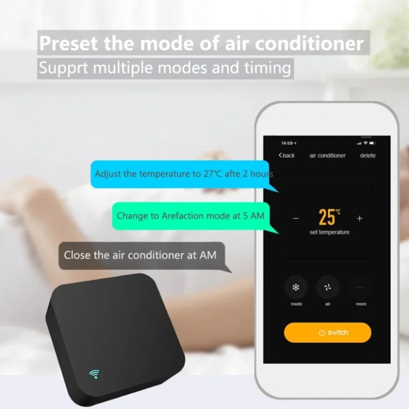 Tuya Zigbee 3.0 Remote Control - Ir Blaster Universal ulasan dan harga
