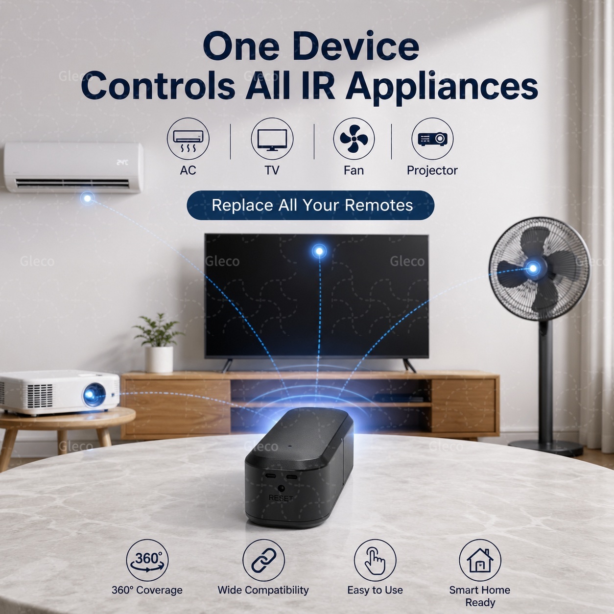 Zigbee Smart IR Remote Control - Ir Blaster Universal ulasan dan harga