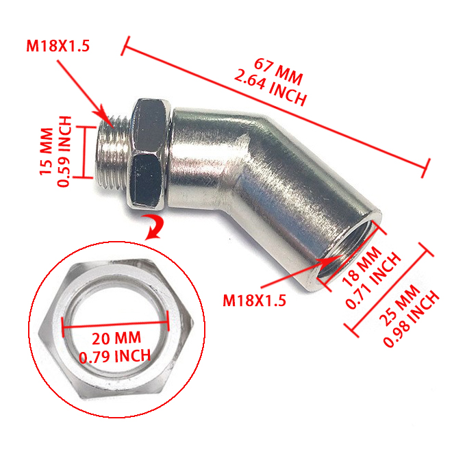Universal M18X1.5 O2 Sensor Ok - Ir Blaster Universal ulasan dan harga