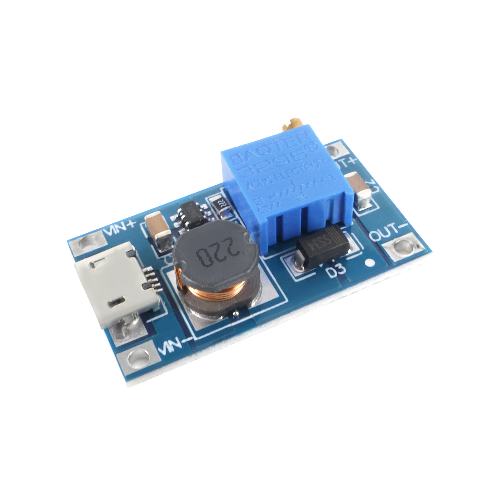 1-10 Buah MT3608 DC-DC Konvert - Home Automation Arduino ulasan dan harga