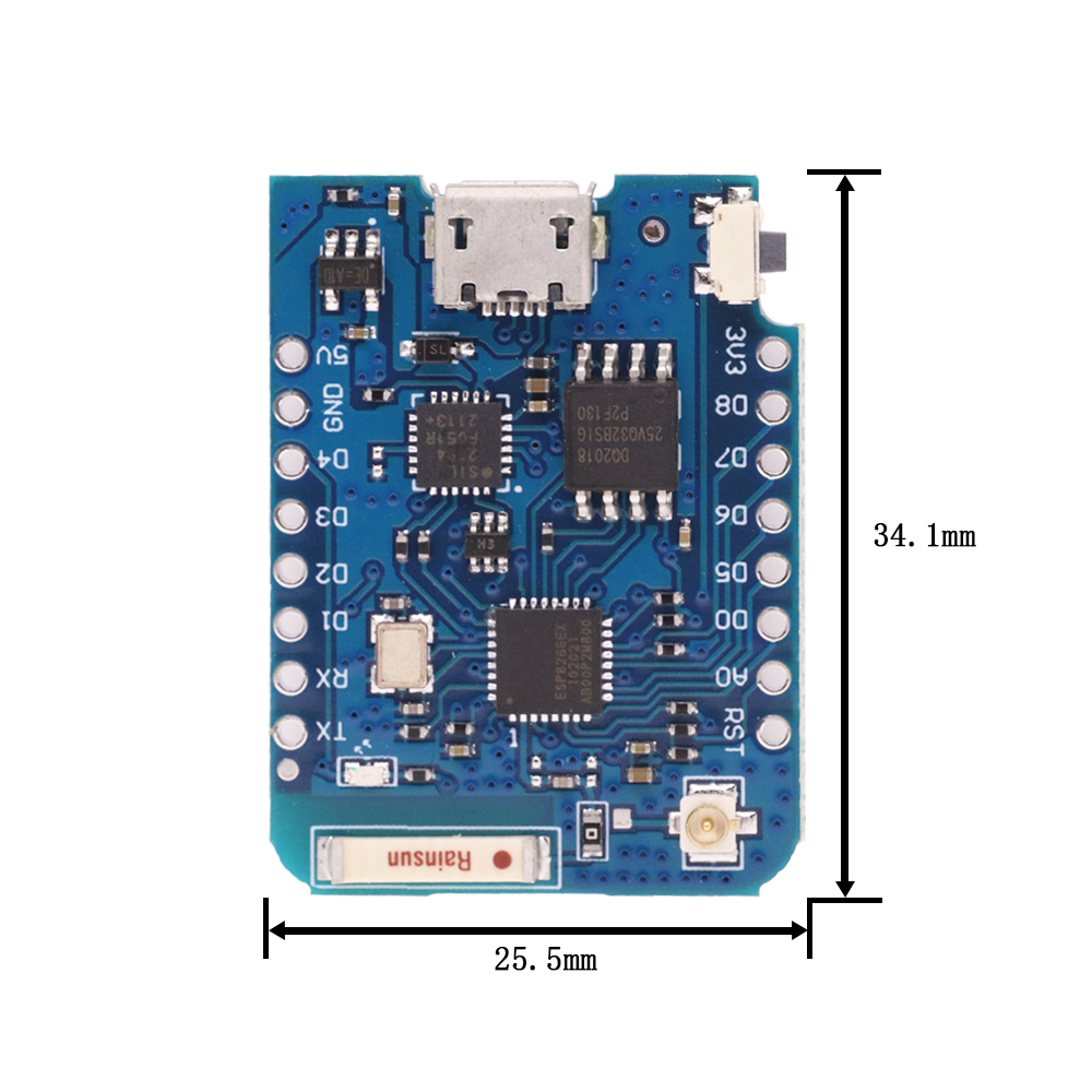 WeMos D1 Mini Pro V3.0 NodeMcu - Esp8266 Nodemcu Board ulasan dan harga