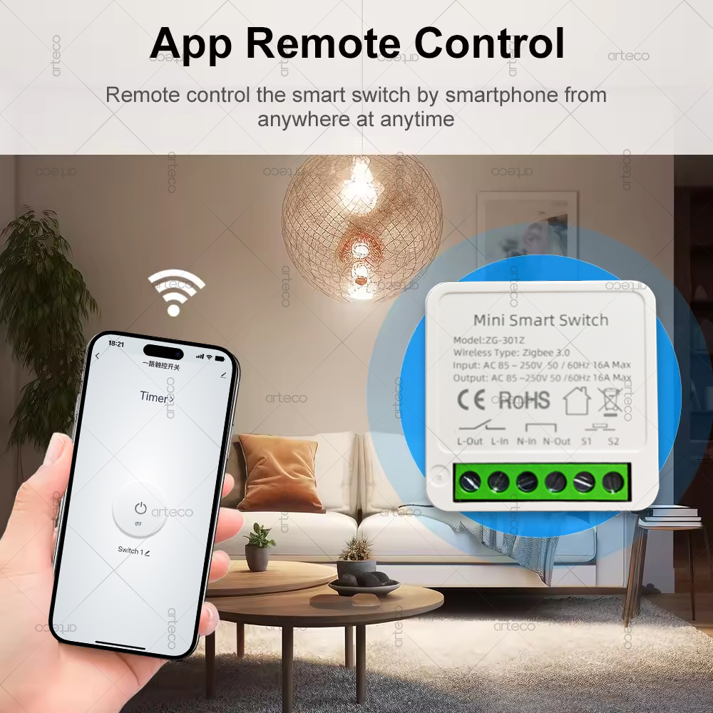 Mini Zigbee 3.0 Smart Switch M - Diy Home Automation Hub ulasan dan harga