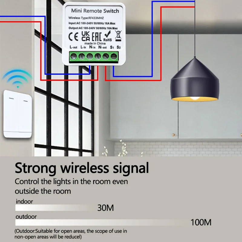 Modul Relay Kontrol Jarak Jauh - Home Automation Panel Diy ulasan dan harga