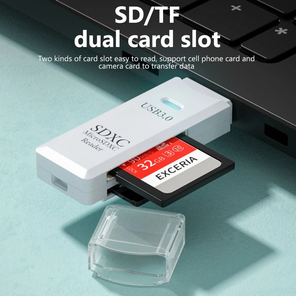 Pembaca Kartu USB 3.0/2.0 2 In - Home Assistant Sd ulasan dan harga