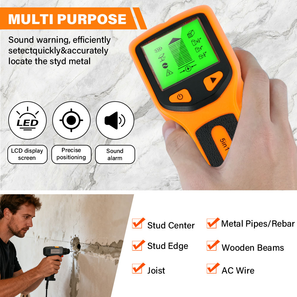Detektor Tiang Dinding 5 in 1  - Water Leak Detector Wired ulasan dan harga