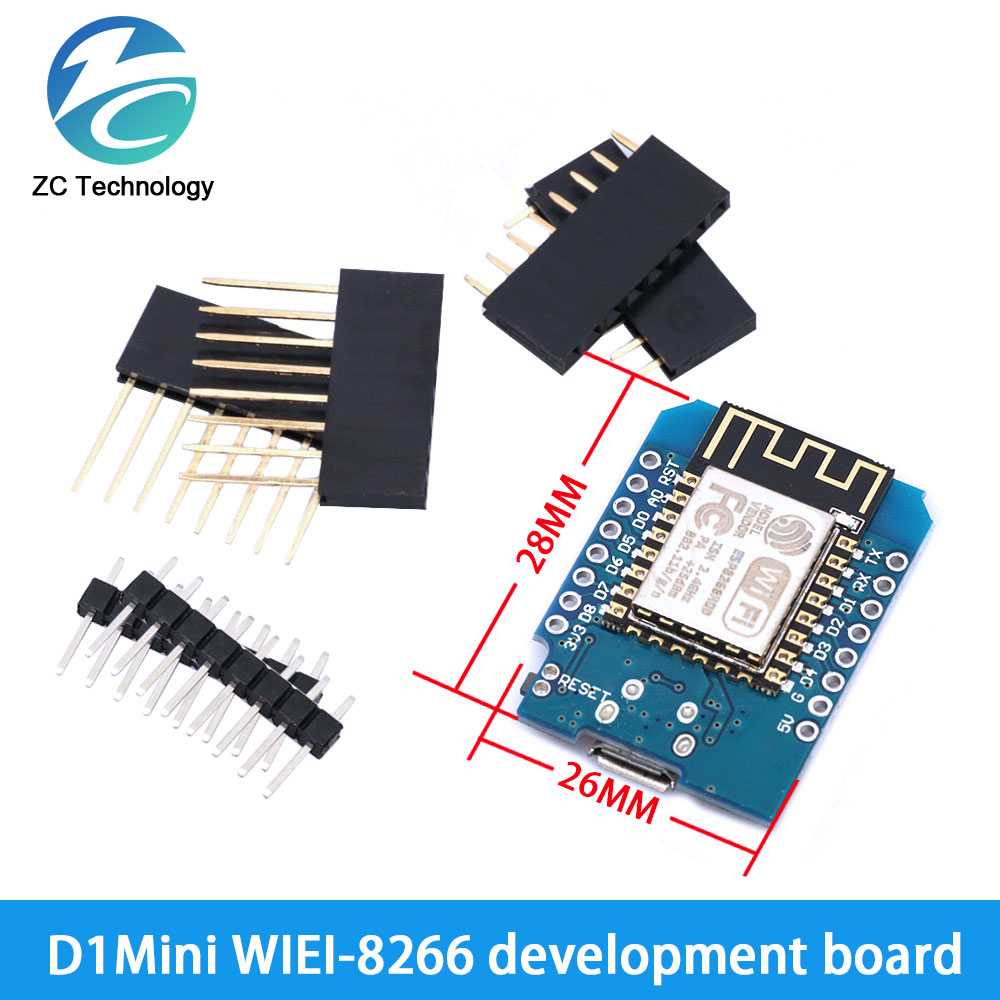 D1 Mini ESP8266 ESP-12F CH340G - Esp8266 Nodemcu Board ulasan dan harga