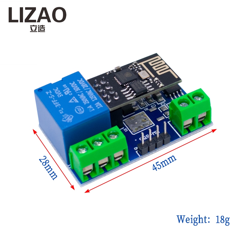 LIZAO ESP8266 5V WiFi IoT Modu - Diy Automation Projects ulasan dan harga