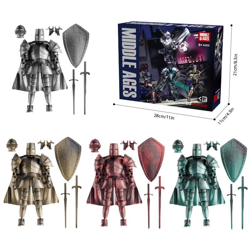 Figur Aksi Ksatria Abad Perten - Diy Automation ulasan dan harga