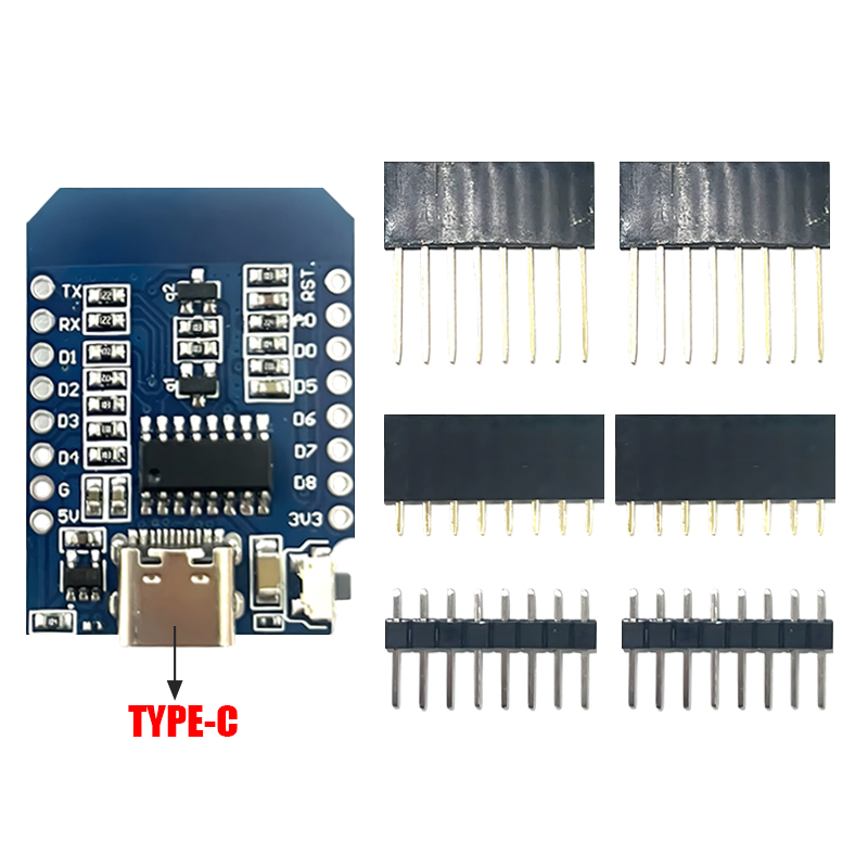 XCW WeMos D1 Mini TYPE-C/Micro - Esp8266 Nodemcu Board ulasan dan harga
