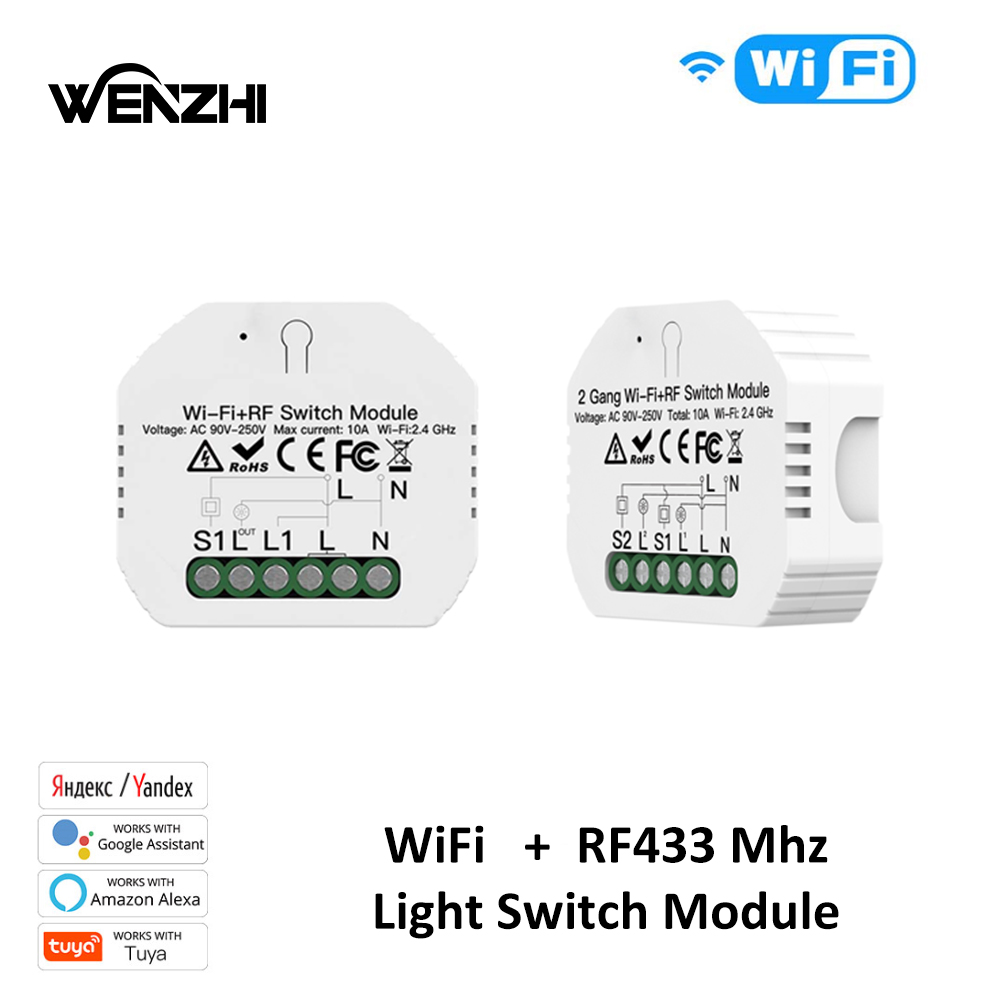 1/2Gang Sakelar Lampu DIY Modu - Home Automation Panel Diy ulasan dan harga