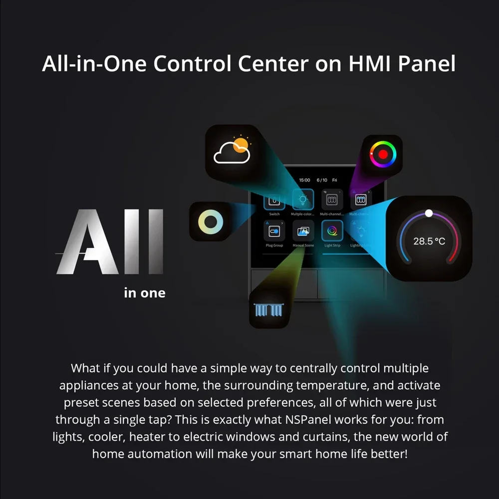 Sakelar Dinding Smart Scene EU - Home Automation Panel Diy ulasan dan harga