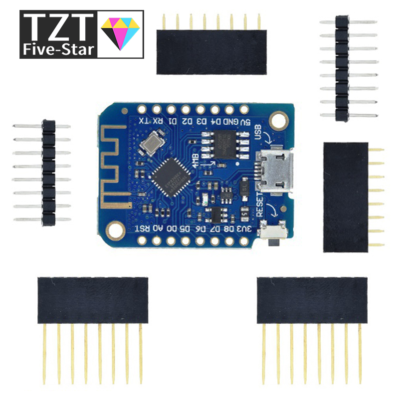 WeMos D1 Mini Pro V3.0 NodeMcu - Esp8266 Nodemcu Board ulasan dan harga
